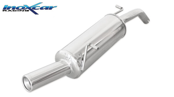 INOX CAR -  POSTERIORE CON USCITA SINGOLA DIAM. 80 PEUGEOT 207 1.4 16V (90CV) 2006