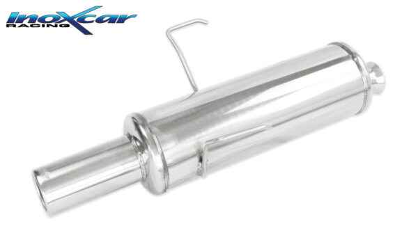 INOX CAR - POSTERIORE CON USCITA DIAM.80 PEUGEOT 106 I° SERIE (TYPE 1C) 1.1 -1996