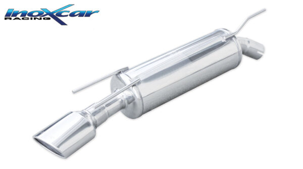 INOX CAR - POSTERIORE CON USCITA SINGOLA OVALE OPEL CALIBRA 2.0 16V (136CV) 1991-1993
