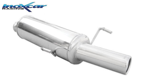 INOX CAR - POSTERIORE CON USCITA SINGOLA DIAM. 80 PEUGEOT 306 1.8 XS (101CV) 1997-1999