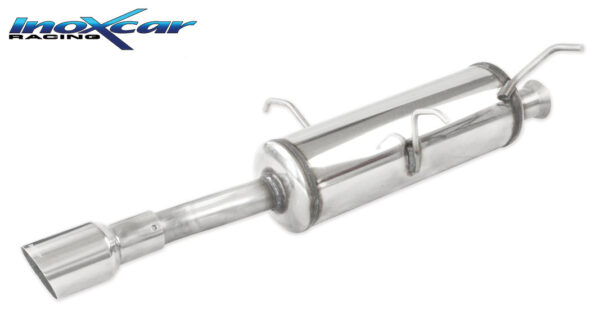 INOX CAR - POSTERIORE CON USCITA SINGOLA DIAM. 90 RALLY PEUGEOT 306 2.0 16V (167CV) 2001