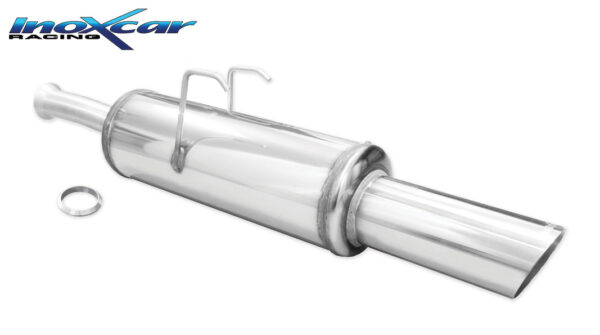 INOX CAR - POSTERIORE CON USCITA SINGOLA DIAM. 90 RALLY PEUGEOT 405 1.9 110CV 1992