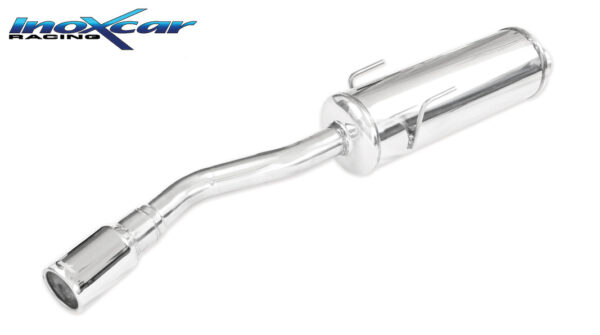 INOX CAR - POSTERIORE CON USCITA SINGOLA DIAM.80 PEUGEOT 309 1.1 (60CV) 1986