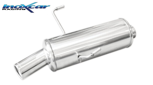 INOX CAR - POSTERIORE CON USCITA SINGOLA DIAM. 80 PEUGEOT 406 1.8 (101CV) 1995