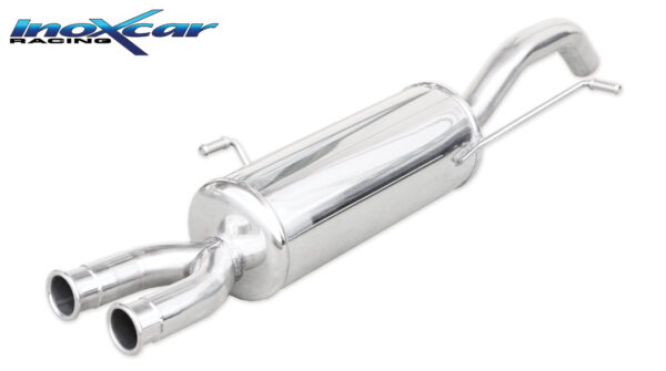 INOX CAR - POSTERIORE CON USCITA DIAM.54 PEUGEOT RCZ 1.6 THP (156CV) 2010