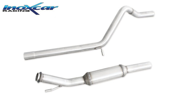 INOX CAR - TUBO CENTRALE SILENZIATO PEUGEOT RCZ 1.6 THP (200CV) 2010