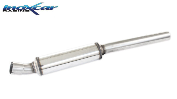 INOX CAR - TUBO CENTRALE SILENZIATO MINI COOPER S F56 2.0 (192CV) / JCW F56 (231CV) 2014