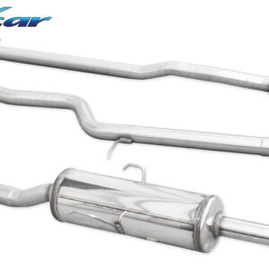 INOX CAR - TUBO SOSTITUZIONE CATALIZZATORE + TUBO CENTRALE DIRETTO + POSTERIORE PEUGEOT 106 RALLYE / GTI / 1.6 16V 1996-2003