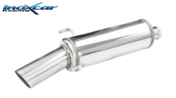 INOX CAR - POSTERIORE CON USCITA SINGOLA DIAM.90 RALLY PEUGEOT 306 2.0 HDI (90CV) / 1.9 TD (90CV) 1997