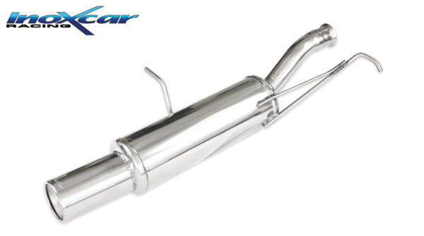 INOX CAR - POSTERIORE CON USCITA SINGOLA DIAM.102 PEUGEOT 307 1.6 HDI (90CV-109CV) 2004