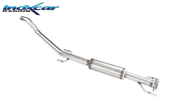 INOX CAR - TUBO CENTRALE CON SILENZIATORE OPEL ASTRA H (TYPE GTC) 1.6 16V TURBO 180CV 2007