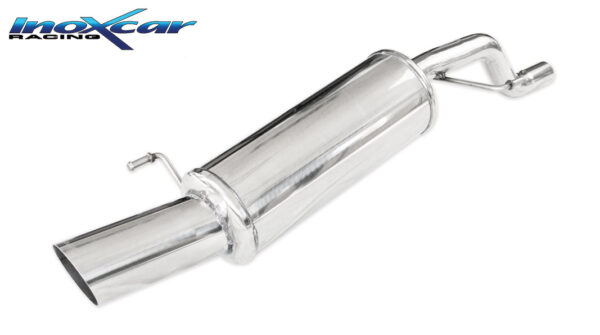 INOX CAR - POSTERIORE CON USCITA DIAM. 102 RACING OPEL CORSA E GSI 1.4 TURBO (150CV) 2019