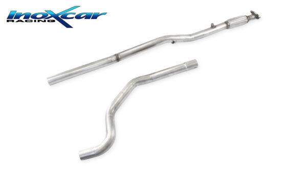 INOX CAR - TUBO CENTRALE DIRETTO OPEL CORSA E GSI 1.4 TURBO (150CV) 2019