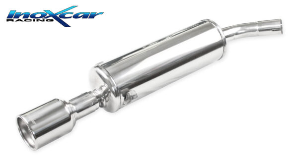 INOX CAR - POSTERIORE CON USCITA SINGOLA DIAM.102 OPEL CALIBRA 2.0 8V (116CV) 1991-1993