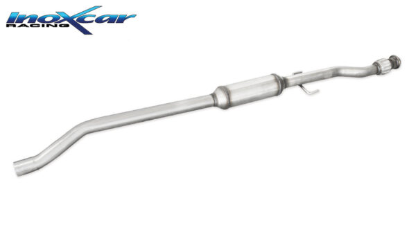 INOX CAR - TUBO CENTRALE SILENZIATO MINI COOPER S JCW R56 211CV 2009-2012
