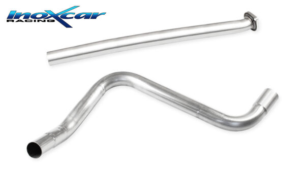 INOX CAR - TUBO CENTRALE DIRETTO OPEL ASTRA J 1.4 TURBO BERLINA (140CV) 2015