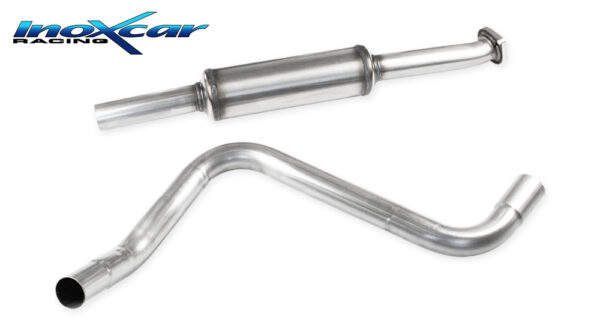 INOX CAR - TUBO CENTRALE SILENZIATO OPEL ASTRA J 1.4 TURBO BERLINA (140CV) 2015