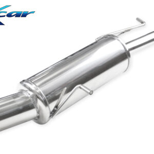 INOX CAR - POSTERIORE CON USCITA SINGOLA DIAM. 102 PEUGEOT 207 CC 1.6 16V 120CV 2007