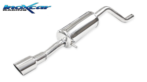 INOX CAR - POSTERIORE CON USCITA DIAM.90 RACING PEUGEOT 208 1.2 101CV 2019
