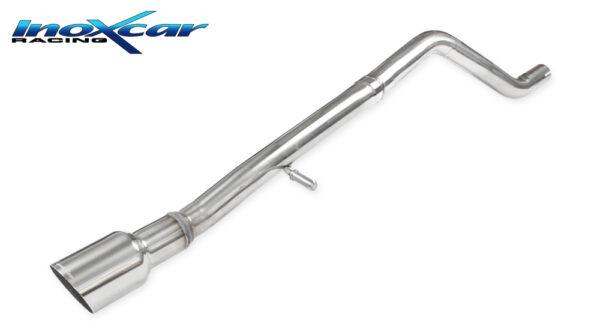 INOX CAR - POSTERIORE SENZA SILENZIATORE CON USCITA DIAM.90 RACING OPEL CORSA F 1.2 (101CV) 2020