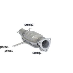 RAGAZZON - DOWNPIPE KAT + ELIMINAZIONE FAP - LAND ROVER DISCOVERY 3 - 2.7TD V6 (140kW) 2004>08/2009