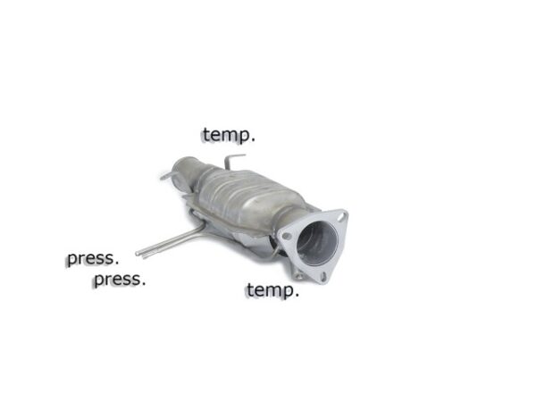 RAGAZZON - DOWNPIPE KAT + ELIMINAZIONE FAP - LAND ROVER DISCOVERY 3 - 2.7TD V6 (140kW) 2004>08/2009