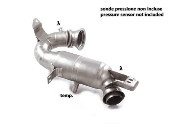 RAGAZZON - DOWNPIPE KAT + ELIMINAZIONE FILTRO OPF / GPF - MERCEDES AMG GT-4 – COUPE' GT43 (270kW) 06/2020>2023