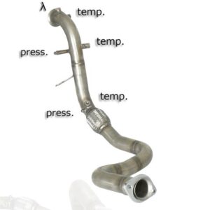 RAGAZZON - DOWNPIPE SKAT + ELIMINAZIONE FAP - LAND ROVER DEFENDER - 2.2TD4 (90kW) 2012>