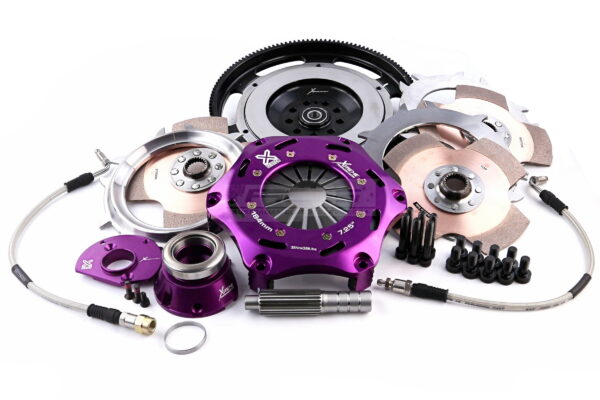 Xtreme Performance - 180mm Rigid Ceramic Triple Plate Clutch Kit Incl Flywheel & CSC