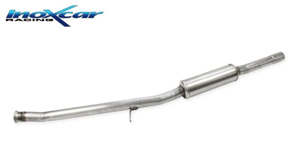 INOX CAR - TUBO CENTRALE SILENZIATO PEUGEOT 205 1.9 GTI (128CV) 1984