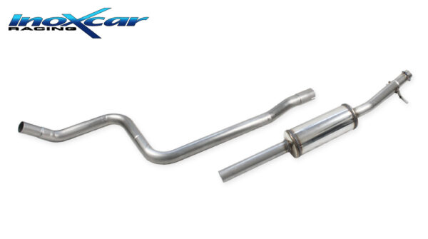 INOX CAR - TUBO CENTRALE SILENZIATO PEUGEOT 308 (3° serie) 1.2 PURETECH 130CV 2021