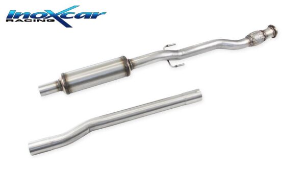 INOX CAR - TUBO CENTRALE SILENZIATO MINI COOPER R56 S 1.6 175CV 2007