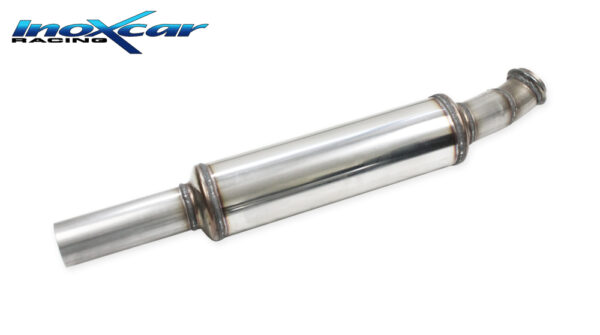 INOX CAR - TUBO CENTRALE SILENZIATO MINI COOPER S F56 2.0 (192CV) CON OPF / JCW F56 (231CV) 2019