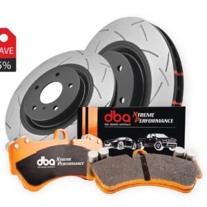 Brake Kit - 4000 Series T3 Slotted & Xtreme Performance Brake Pads (2x DBA42959S + DB2063XP)