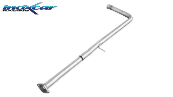 INOX CAR - TUBO SOSTITUZIONE CATALIZZATORE + TUBO CENTRALE DIRETTO RENAULT CLIO 1 1.8 16V 135CV 1998 / CLIO 1 2.0 WILLIAMS (150CV)