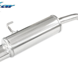 INOX CAR - POSTERIORE CON USCITA OVALE RENAULT CLIO 2 1.5 DCI (65CV - 82CV) 1999