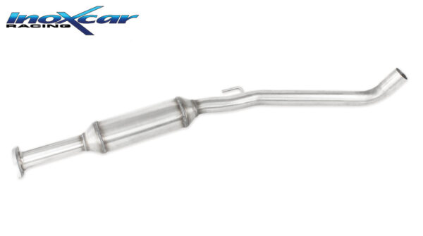 INOX CAR - TUBO CENTRALE SILENZIATO RENAULT CLIO 2 RS PHASE 1 2.0 (169CV) 2000-2001