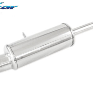 INOX CAR - POSTERIORE CON USCITA SINGOLA DIAM.102 RENAULT CLIO 3 1.5 DCI (68CV-86CV) 2005-2009