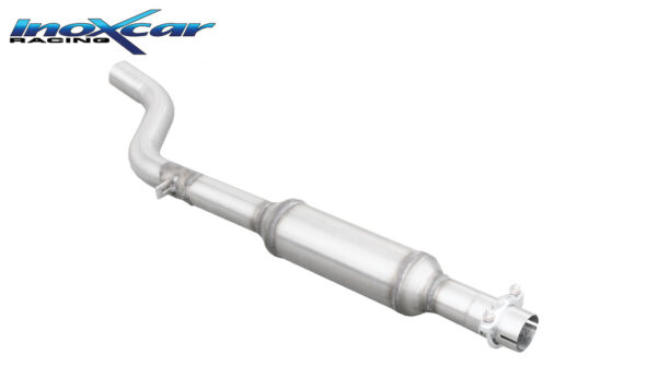 INOX CAR - TUBO CENTRALE SILENZIATO RENAULT CLIO 3 RESTYLING RS 2.0I (200CV) / RS GORDINI (203CV) 2010