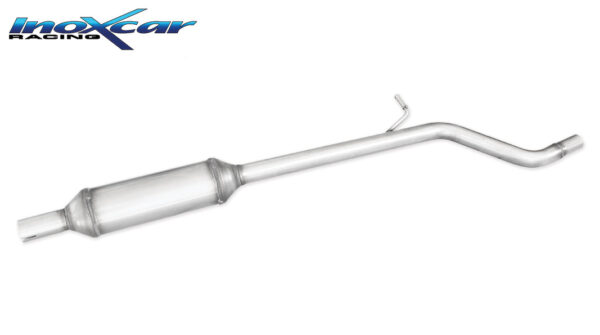 INOX CAR - TUBO CENTRALE SILENZIATO RENAULT CLIO 4 GT 1.2 (120CV) 2013