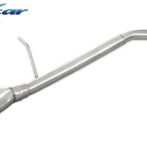 INOX CAR - POSTERIORE SENZA SILENZIATORE CON USCITA 2 X DIAM 80 RACING RENAULT CLIO 4 1.5 DCI (75CV-90CV) 2015