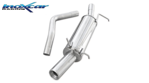 INOX CAR - POSTERIORE CON USCITA DIAM.80 RENAULT MEGANE 2.0 16V COUPE (147CV) 1996