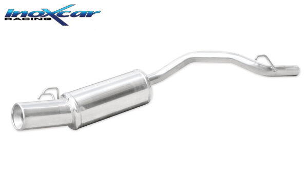 INOX CAR - POSTERIORE CON USCITA SINGOLA DIAM.102 RENAULT TWINGO I 1.2 (55CV)