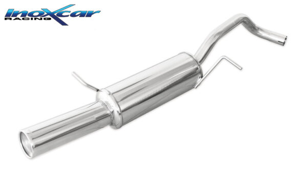 INOX CAR - POSTERIORE CON USCITA DIAM.102 SEAT IBIZA SC (TYPE 6J) 1.2 TSI (105CV) 2011