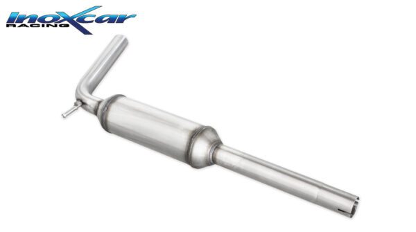 INOX CAR - TUBO CENTRALE SILENZIATO SEAT IBIZA SC (TYPE 6J) 1.2 FR (110CV) 2015