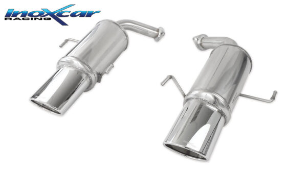 INOX CAR - POSTERIORE CON USCITA SINGOLA OVALE SUBARU B9 TRIBECA 3.0 V6 (245CV) 2006-2007