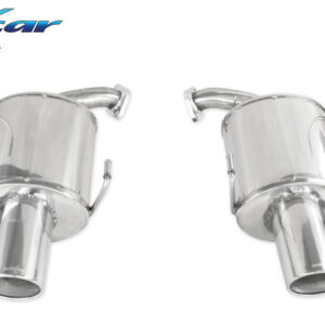 INOX CAR - POSTERIORE CON USCITA DIAM. 110 X-RACE DX+SX SUBARU FORESTER AWD 2.0 XT (240CV) 2015