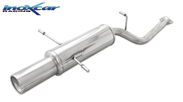 INOX CAR - POSTERIORE CON USCITA DIAM. 102 SUBARU FORESTER 2.0 16V LX (125CV) 1998