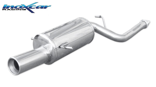 INOX CAR - POSTERIORE CON USCITA SINGOLA DIAM.102 SUBARU FORESTER 2.0 TURBO 4WD (170CV) 1998