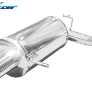 INOX CAR -  POSTERIORE CON USCITA OVALE SUBARU IMPREZA 4WD 2.0 GT TURBO 2000